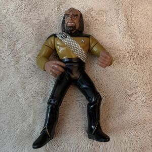 Star Trek The Next Generation Lieutenant Worf Figure Playmates 1992 Yellow Shirt